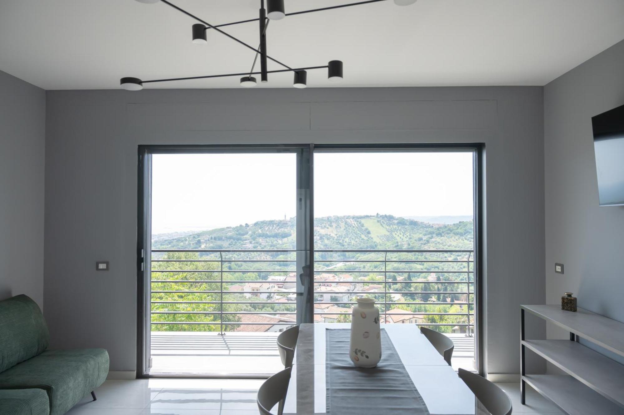 Casa Vista Mare E Colline A Montesilvano Colle Zewnętrze zdjęcie