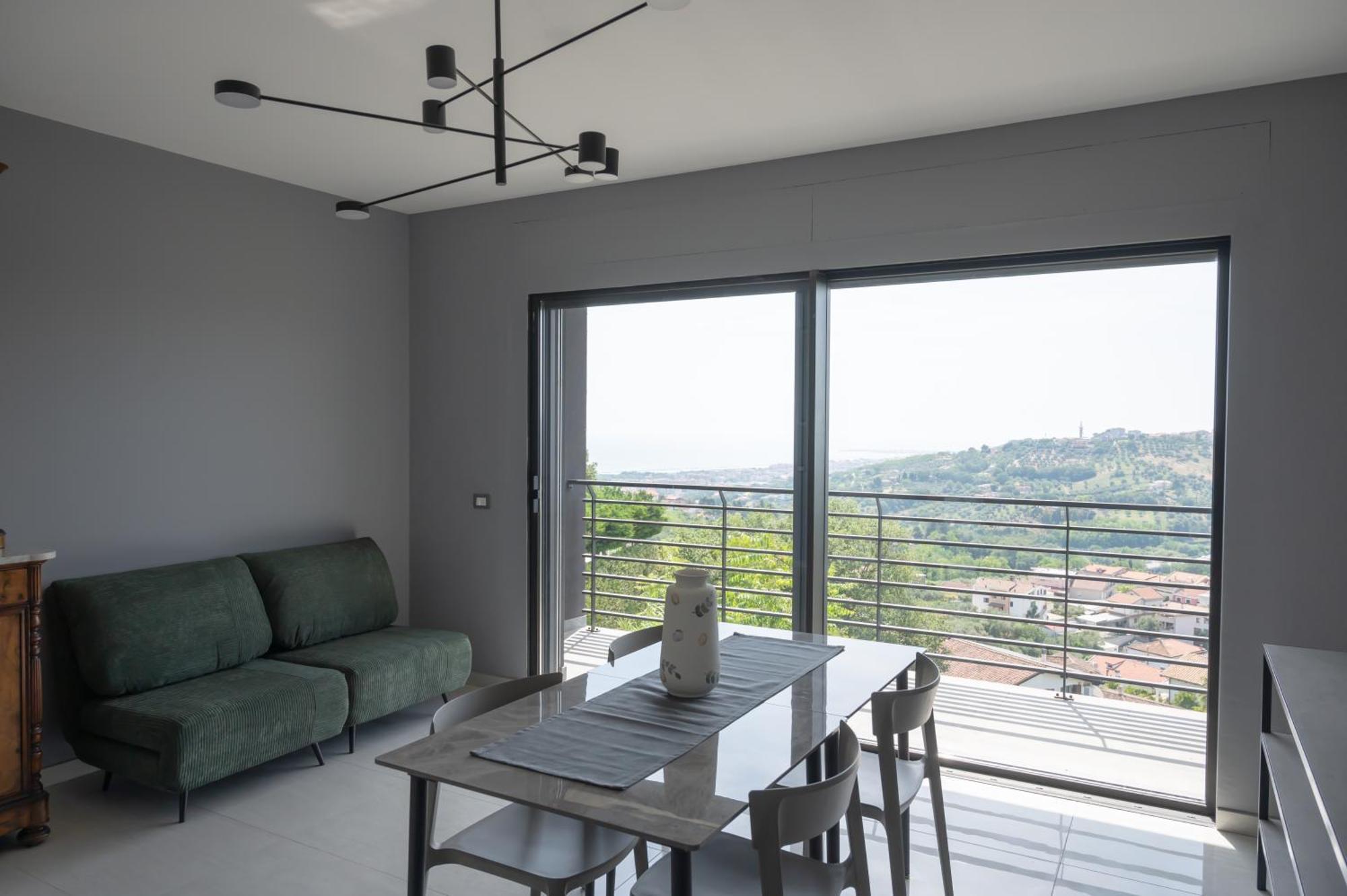 Casa Vista Mare E Colline A Montesilvano Colle Zewnętrze zdjęcie