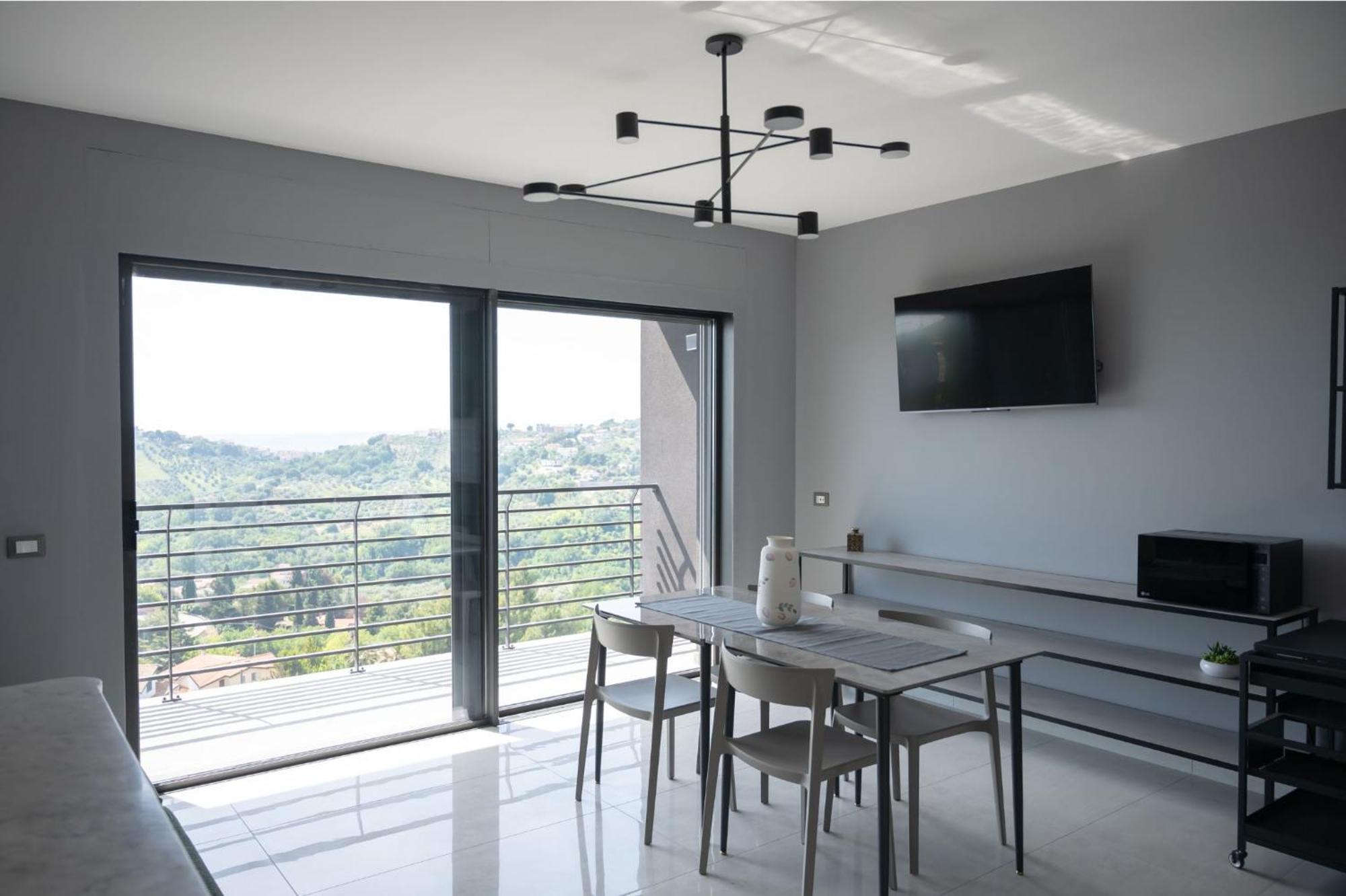 Casa Vista Mare E Colline A Montesilvano Colle Zewnętrze zdjęcie